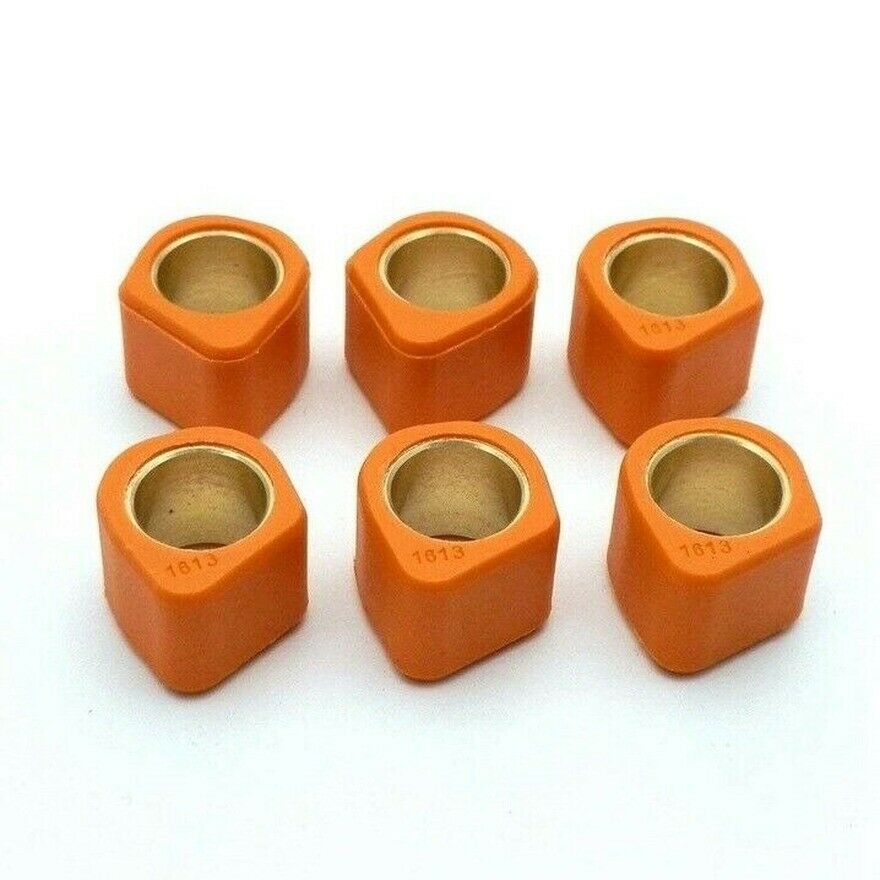 Performance 16x13 6 Gram Sliding Roller Weights GY6 50cc Scooter 139QMBs