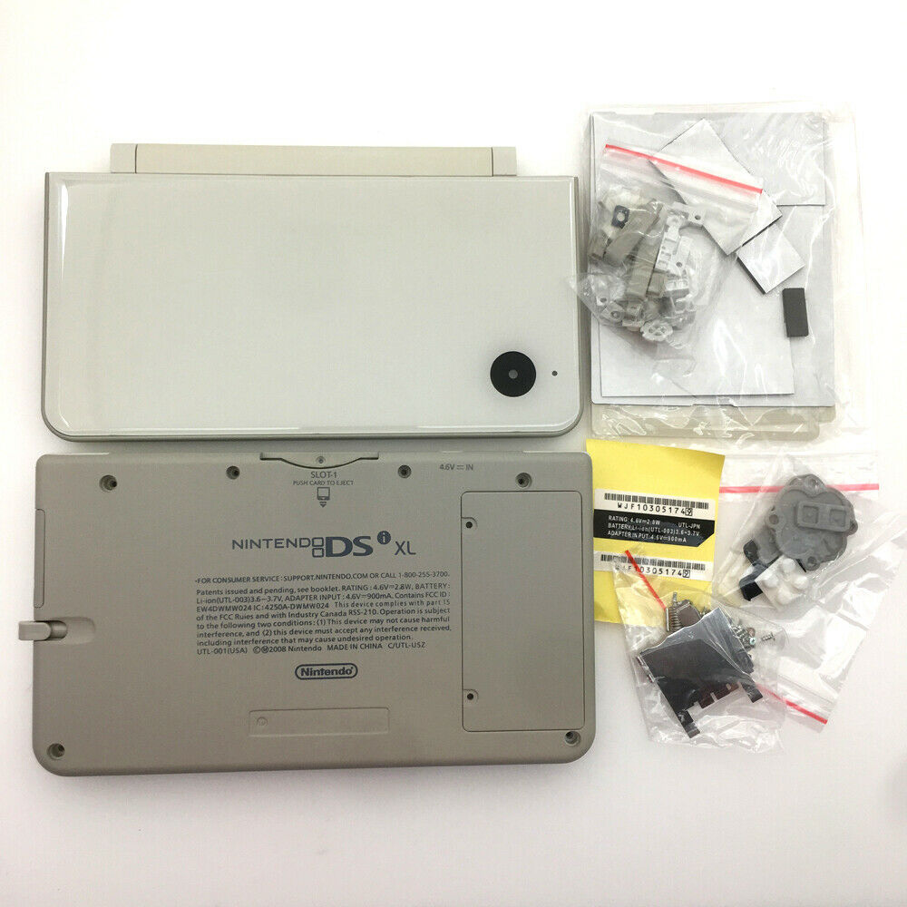 Gray Housing Shell Case cover Repair Part Replacement For Nintendo DSi NDSI XL