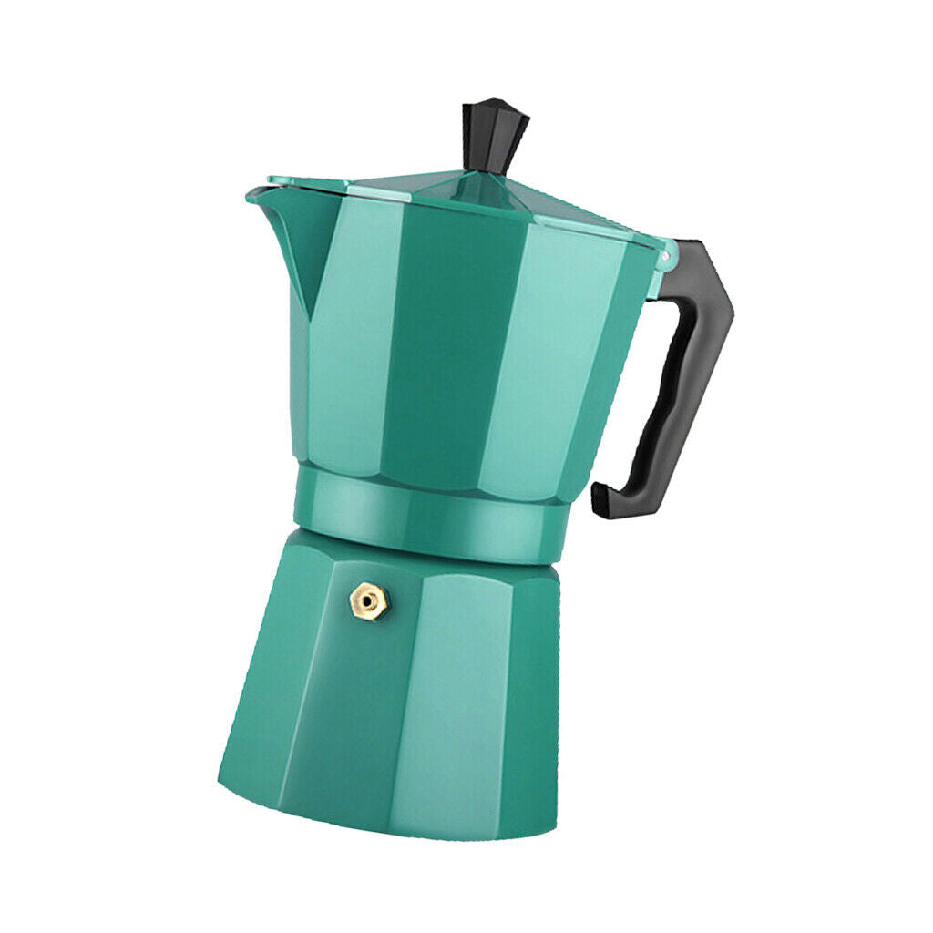 8oz Espresso Maker Stovetop Moka Coffee Pot Stainless Steel Latte Percolator,
