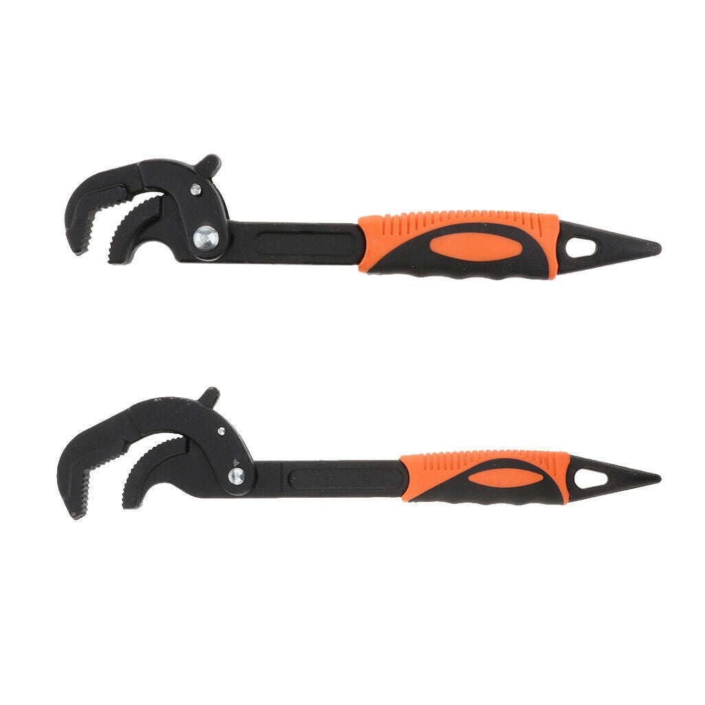10 Inch Hand Wrench Pipe with Automatic Spring Reset Lock Function, New Type