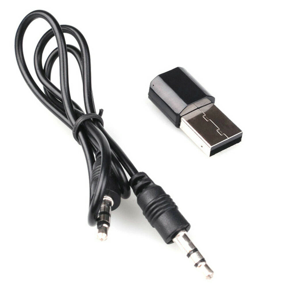 Wireless USB  3.5 mm AUX Audio Stereo Music Receiver Adapter Car Home