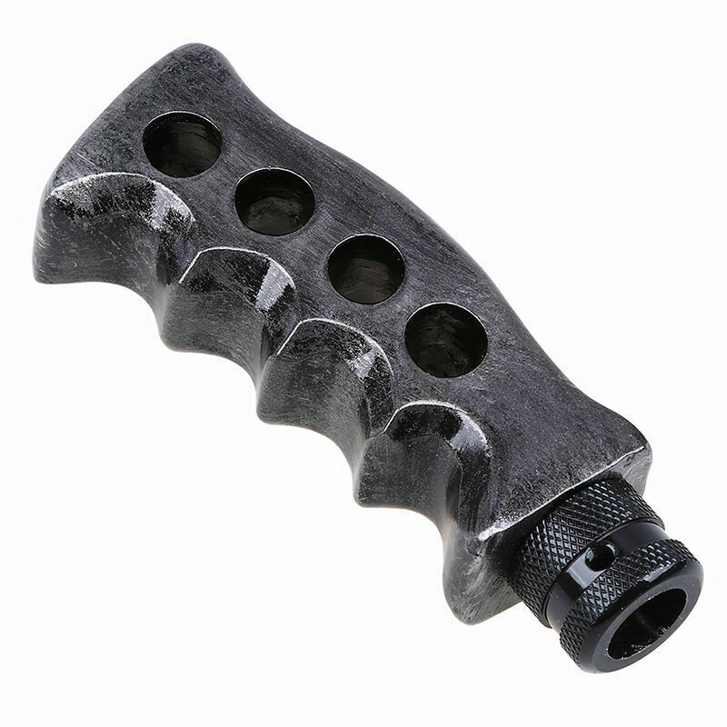 Grey Universal Car Auto Gun Grip Gear Manual Shift Knob Shifter Handle Lever
