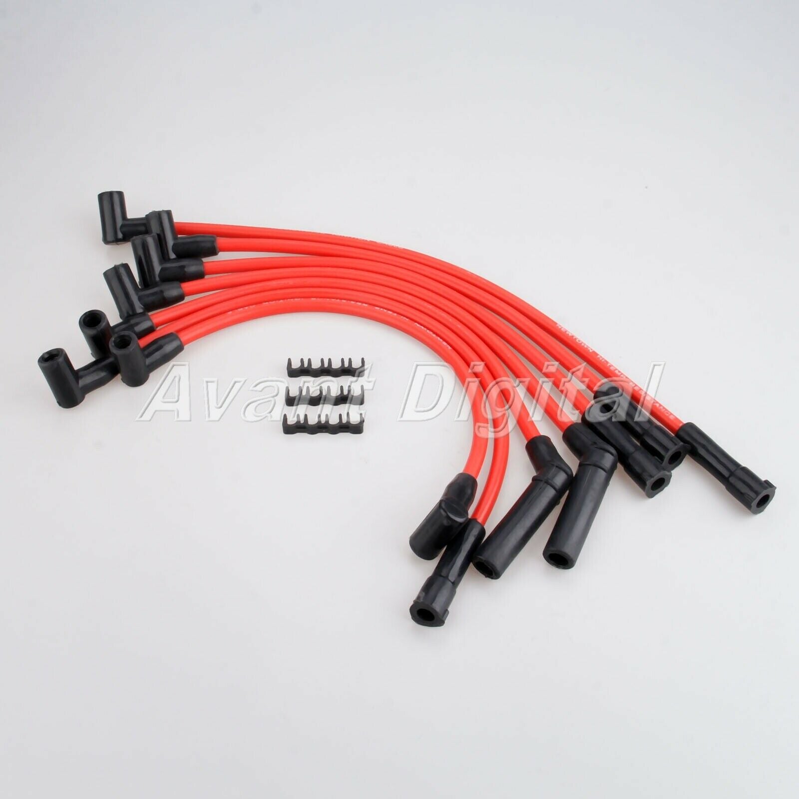 1 Set Spark Plug Wire Kit with Clips For Jeep Grand Cherokee Wrangler 1993-1998