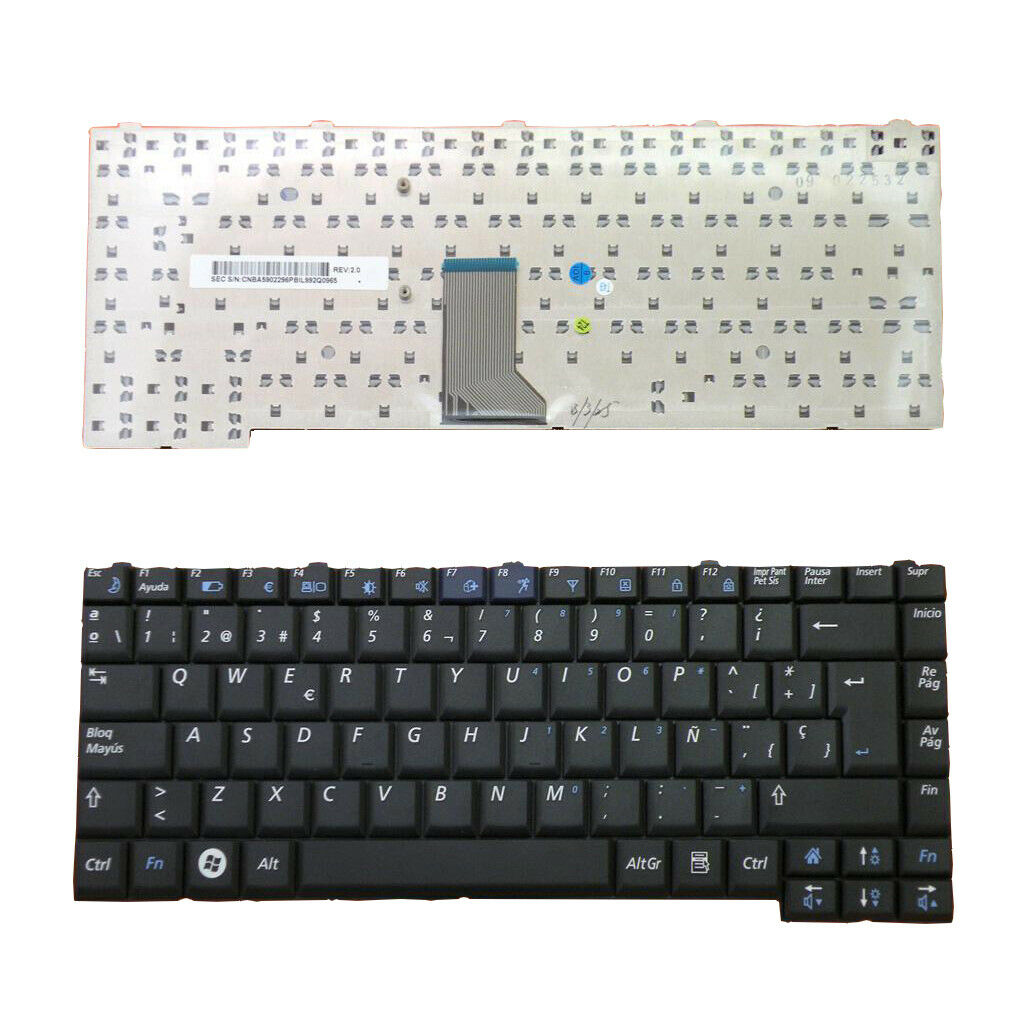 Keyboard Kit (Spanish Layout) Replacement Compatible with LENOVO IBM T400, R400,