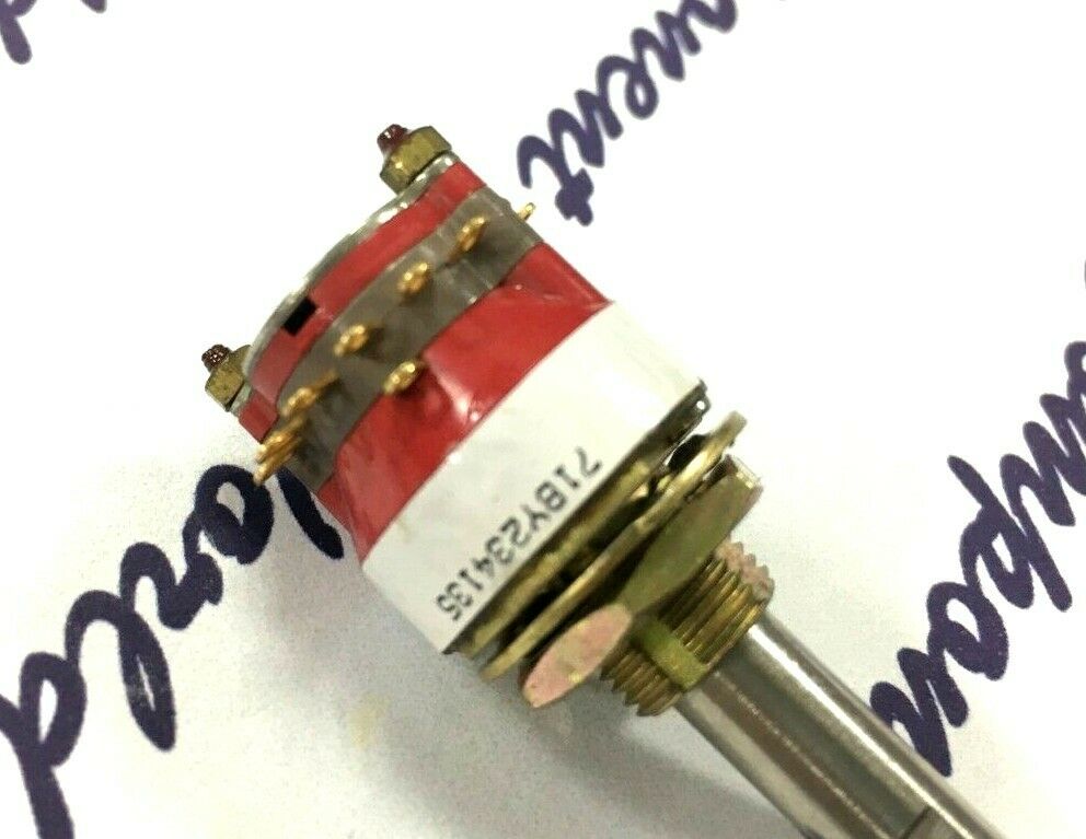1pcs - GRAYHILL 71BY234135 SWITCH ROTARY 1-6Position 1-Wafer 2-Pole USA NO-BOX