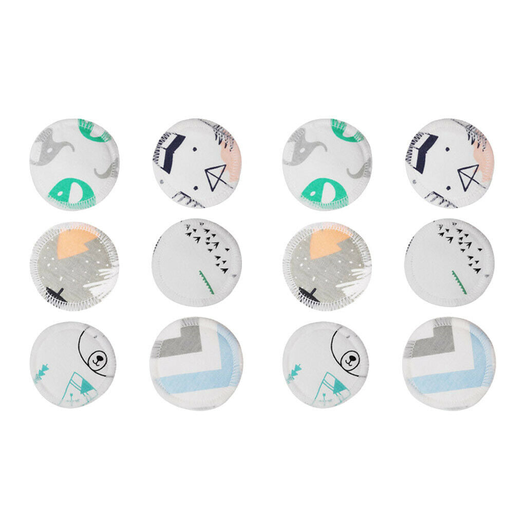 12pcs Reusable Washable Makeup Remover Pads Facial Wash Rounds Makeup Wipes,