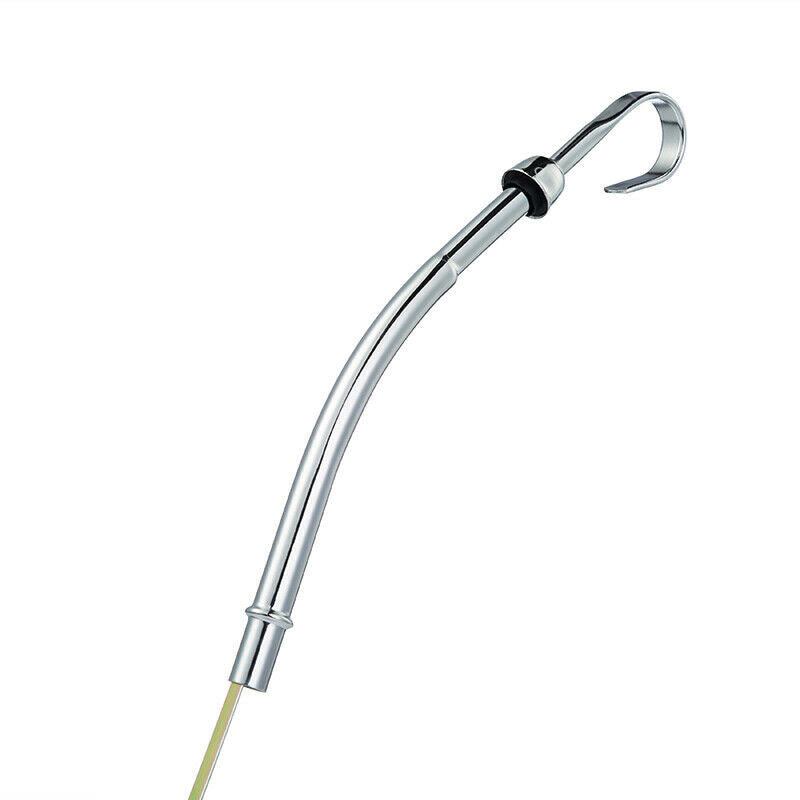 Engine Oil Dipstick Handle Tube Stick Chrome For Chevy 289 302 327 350 383 400