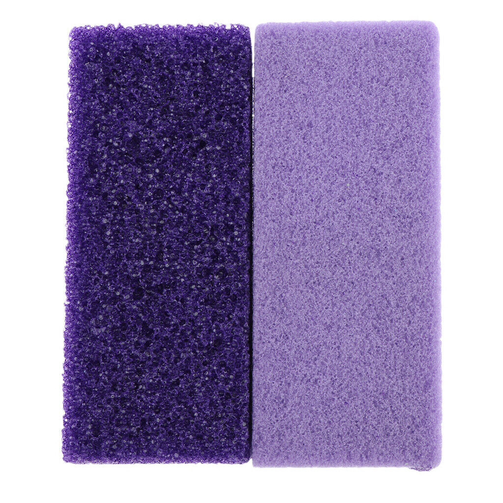 2Pcs Volcanic Foot Stone Scruber Dead Skin Callus Remover Care Pedicure Tool