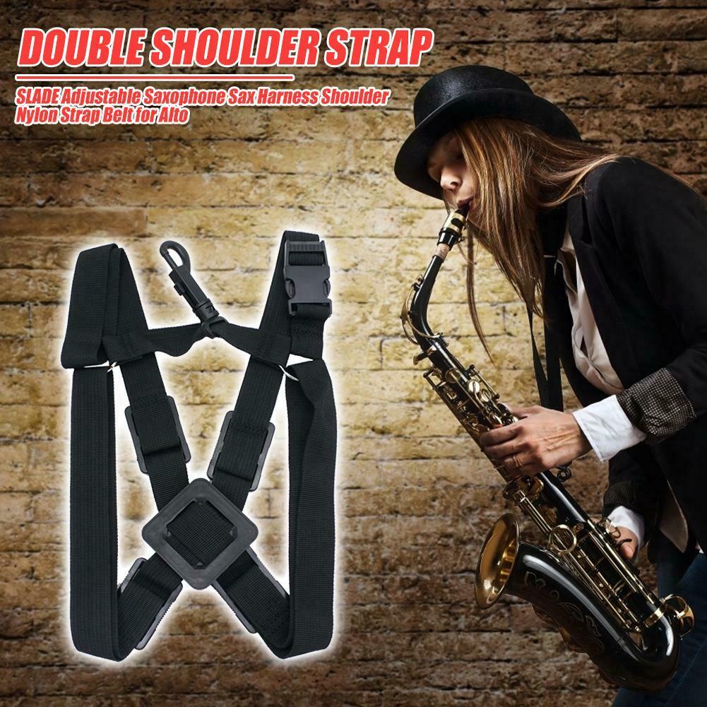 Alto Tenor Soprano Saxophone Harness Oxford Cloth Sax Shoulder Strap Belts