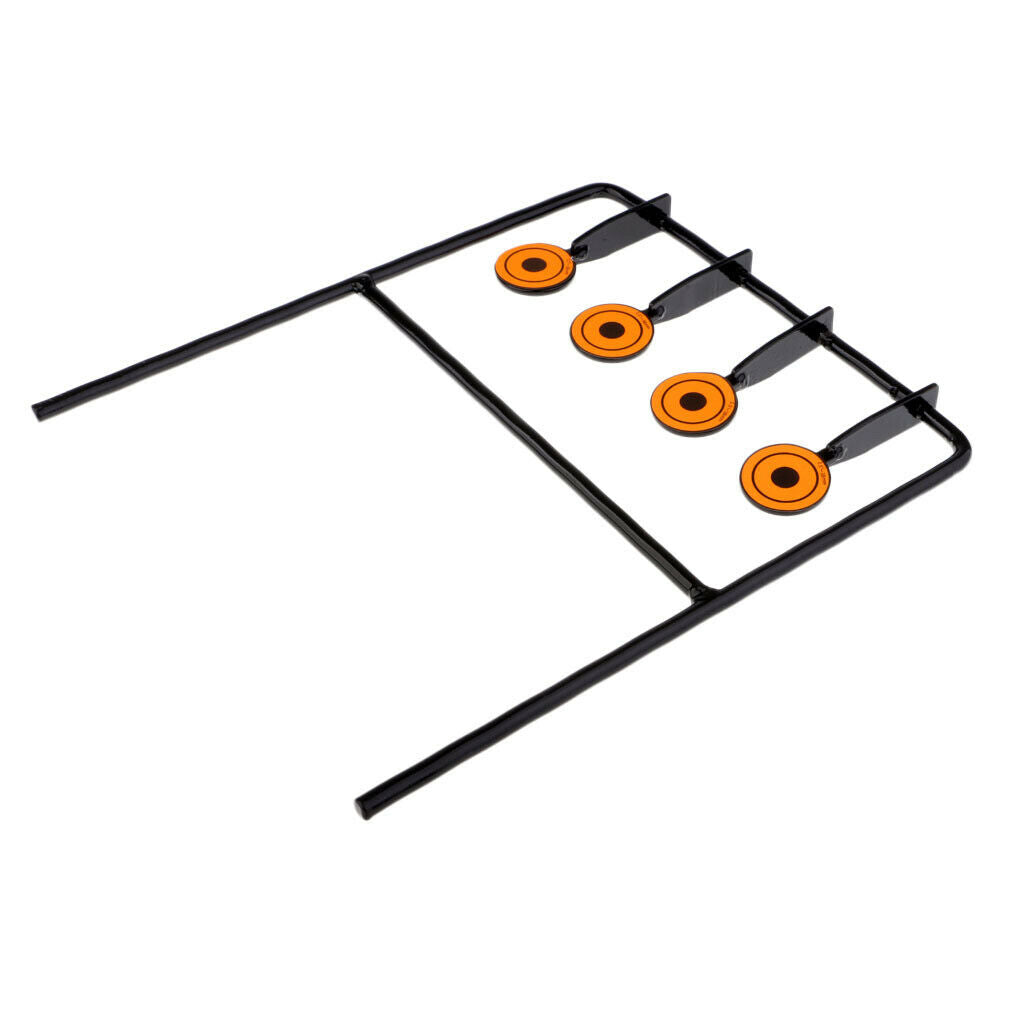 Resetting Spinner Target Metal Practice Shooting Target + 250 Target Stickers