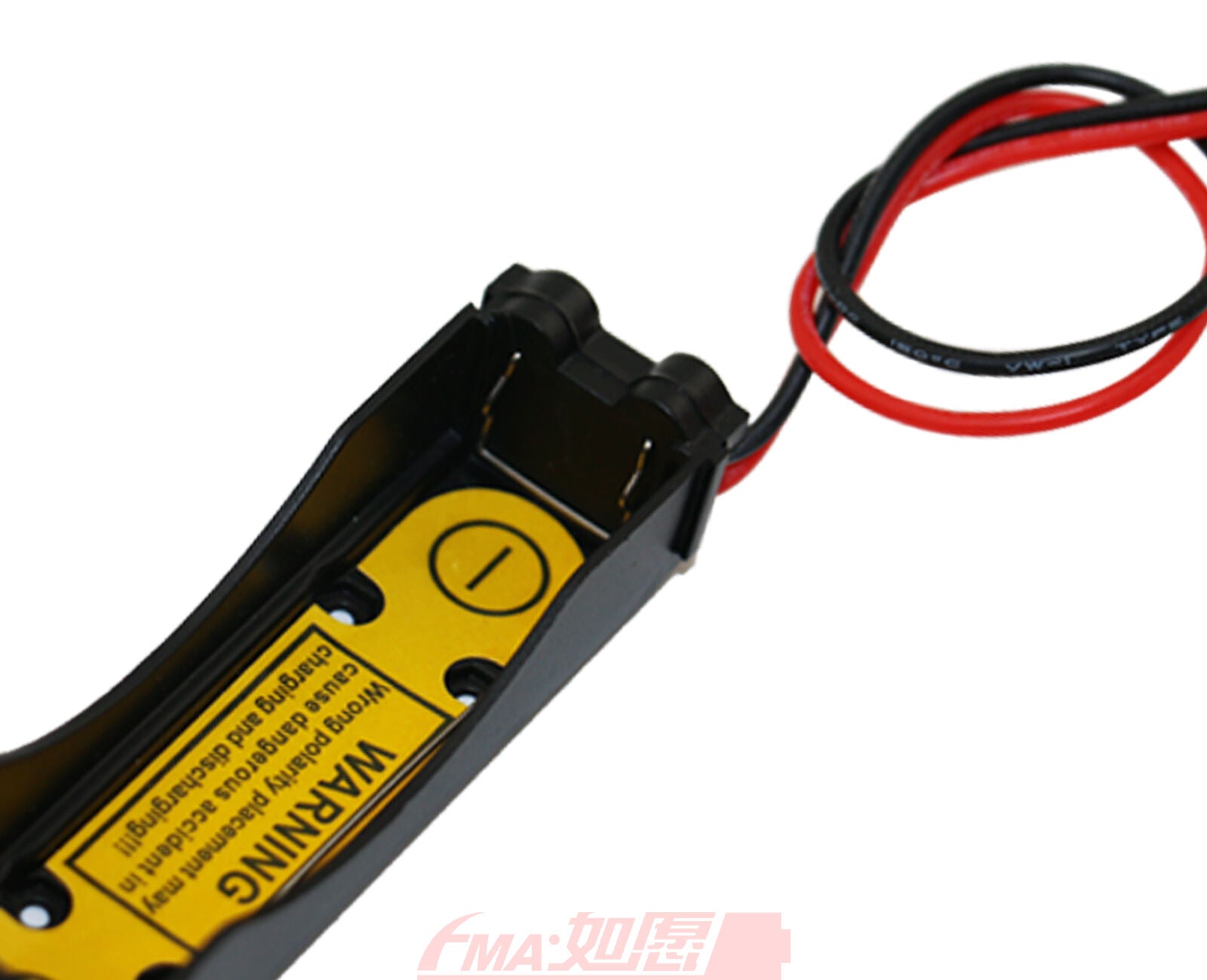 4Pcs Protected Battery Holder Case for Li-ion 3.6V 3.7V 18650 17670 Cell 1S1P