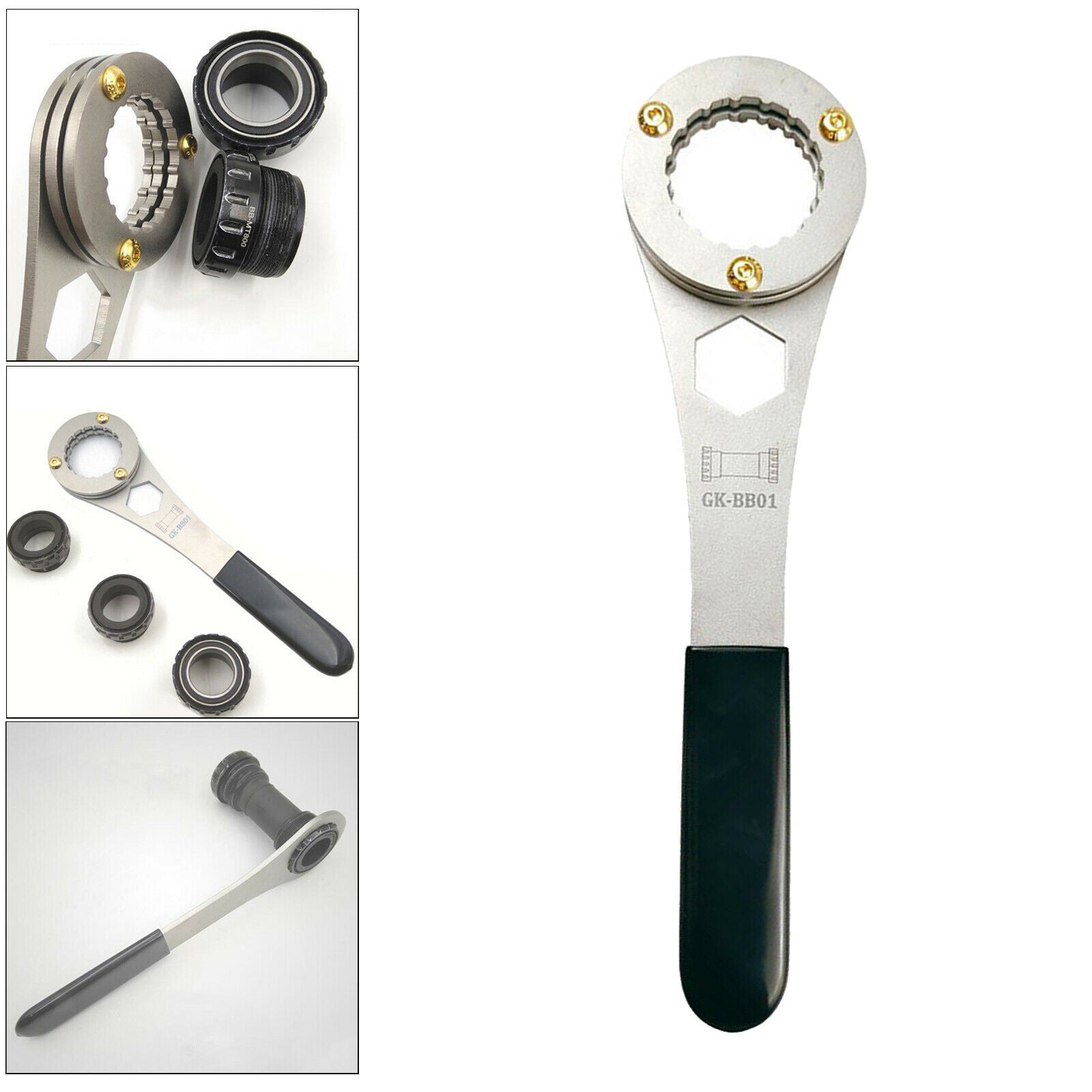 Bike BB Wrench Universal Bottom Bracket Tool External Cup Removing Allen Key