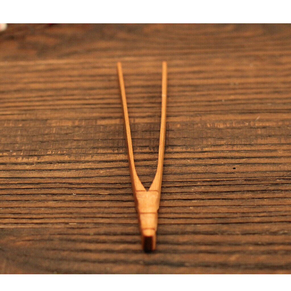 Bamboo Tea Utensil Tools Set Gongfu Tea Needle Chinese Tea Pincer Tea Clip