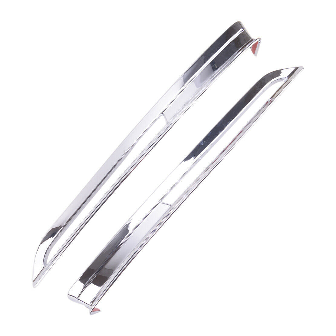 Pair ABS Chrome Front Fog Light Lamp Cover Trim Fit for Mazda CX-30 2019 20