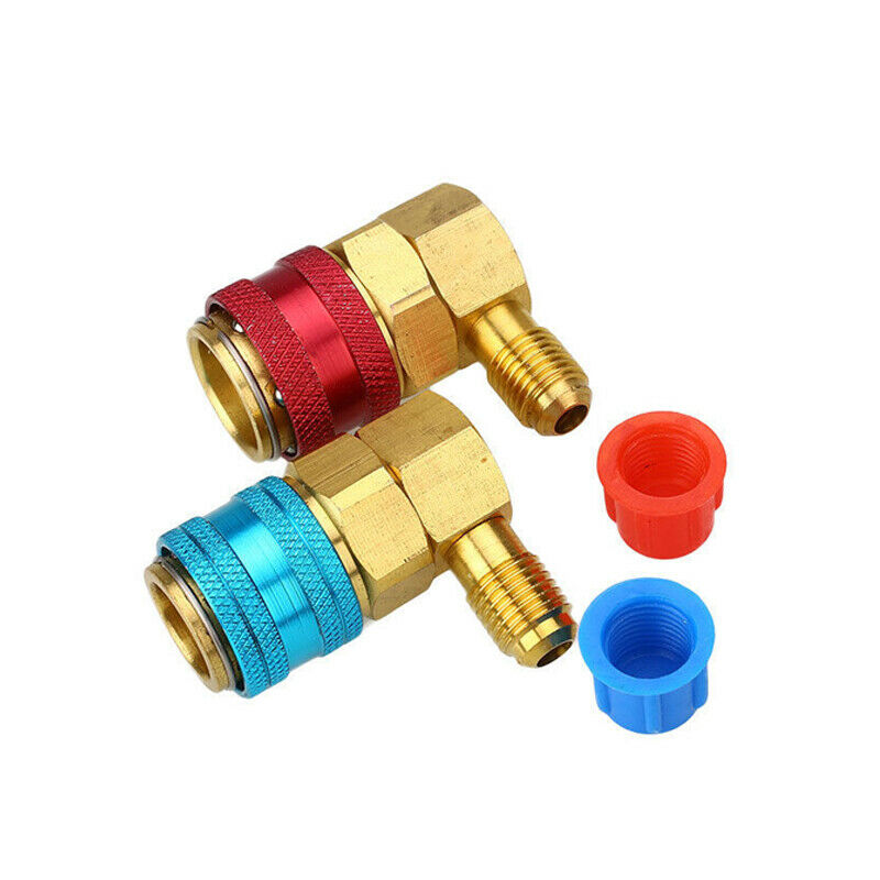 Car R134a Air  Quick Connector A/C Manifold Gauge Hi/Lo Coupler Adapter