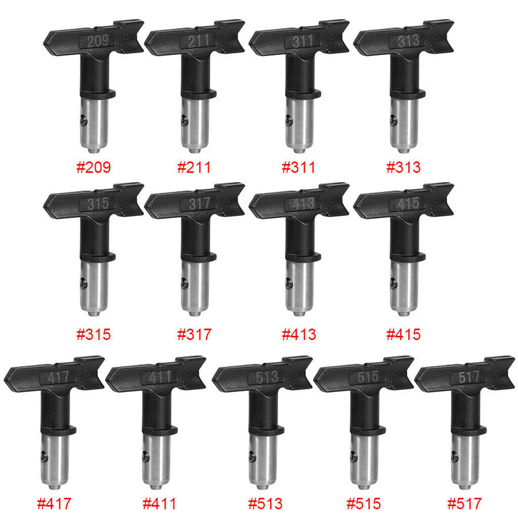 Tungsten Steel Airless Spray Gun Nozzle Tip Garden Paint Sprayer Tip 519 521