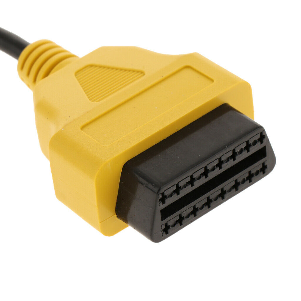 3PCS   23cm   ECU   Scan   16   Pin   OBD2   Adaptors   Cable   For   Fiat
