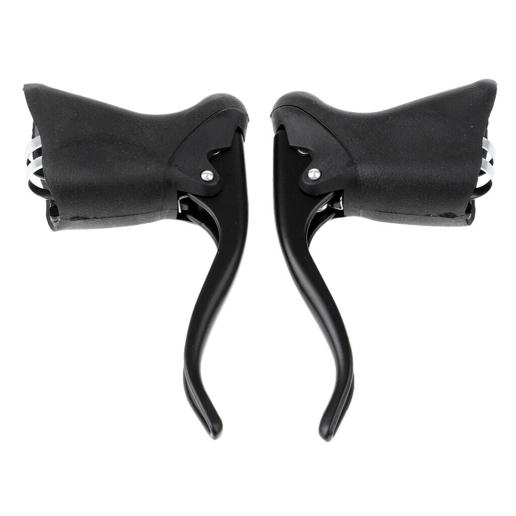 1 Pair Alloy Brake Levers Road Racing Drop Down Handlebar Bike Bicycle Cycle