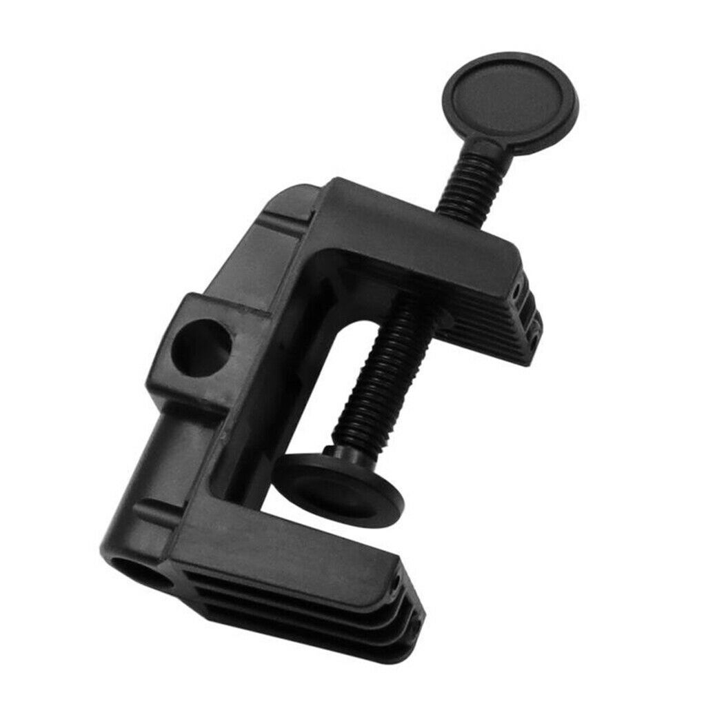 Universal C-Clamp Plastic Desk Mounting Clamp Stand for Magnifier Lamp