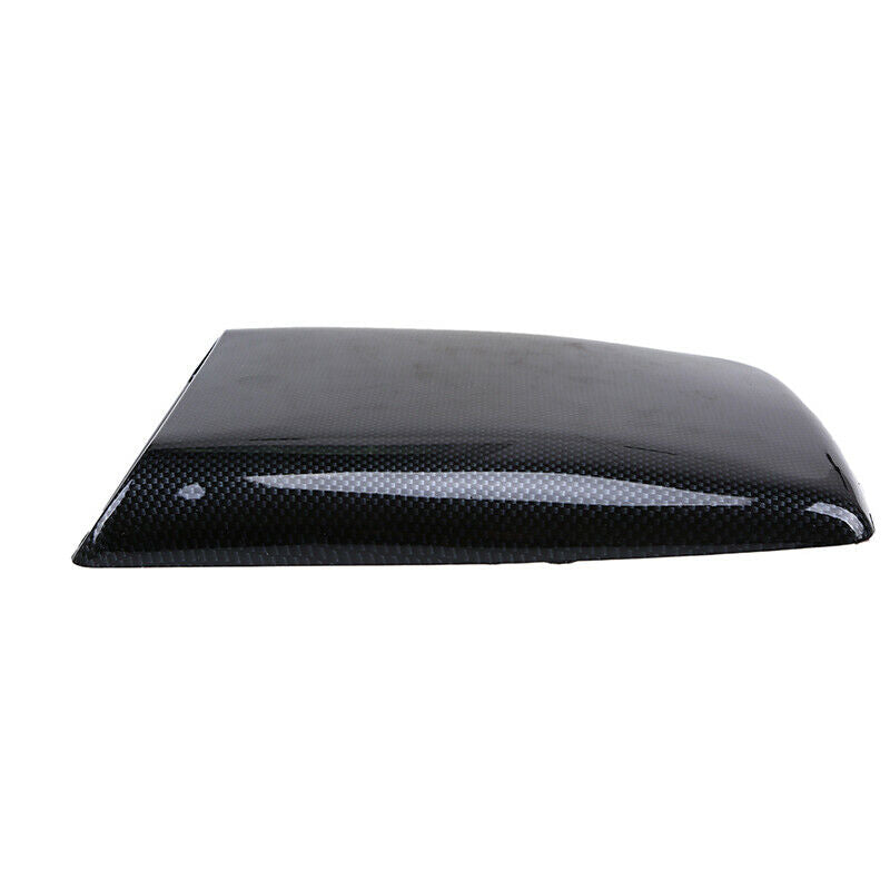 Carbon Fiber Air Flow Intake Scoop Turbo Bonnet Vent Cover Hood For All Car