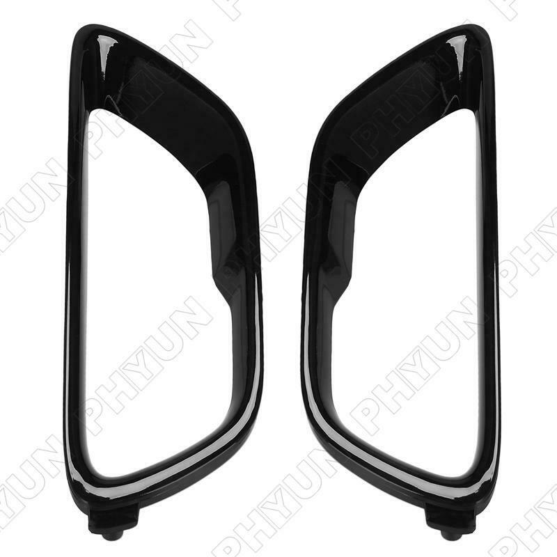 Black Car Fog Light Cover Lamp Frame Accessories For Jeep Grand Cherokee 2017-21
