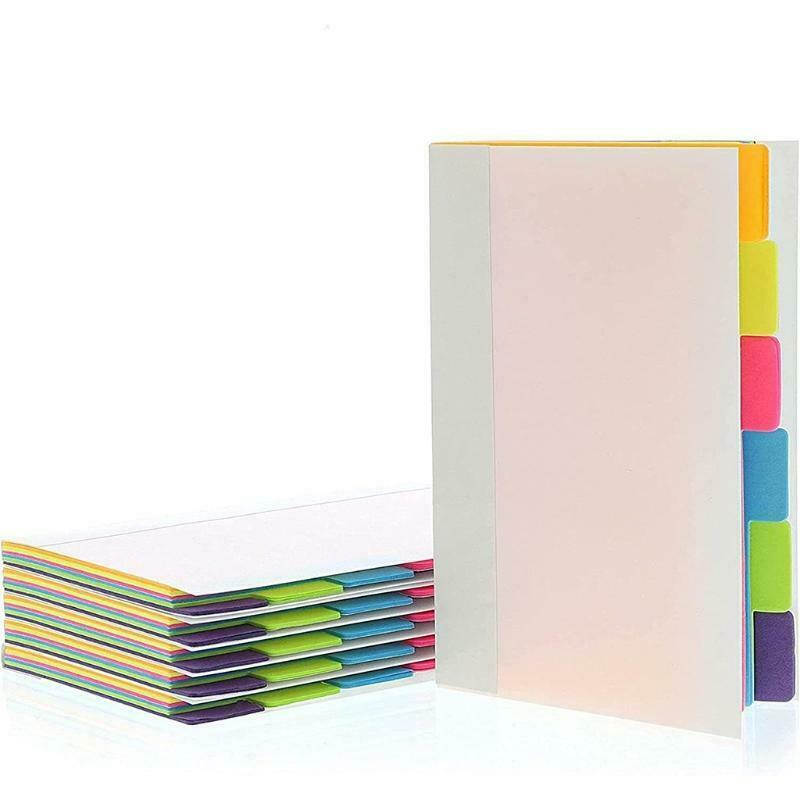 Small Note Paper Clear PP Cover Ruled Pages Writing Pad School Students Supplies