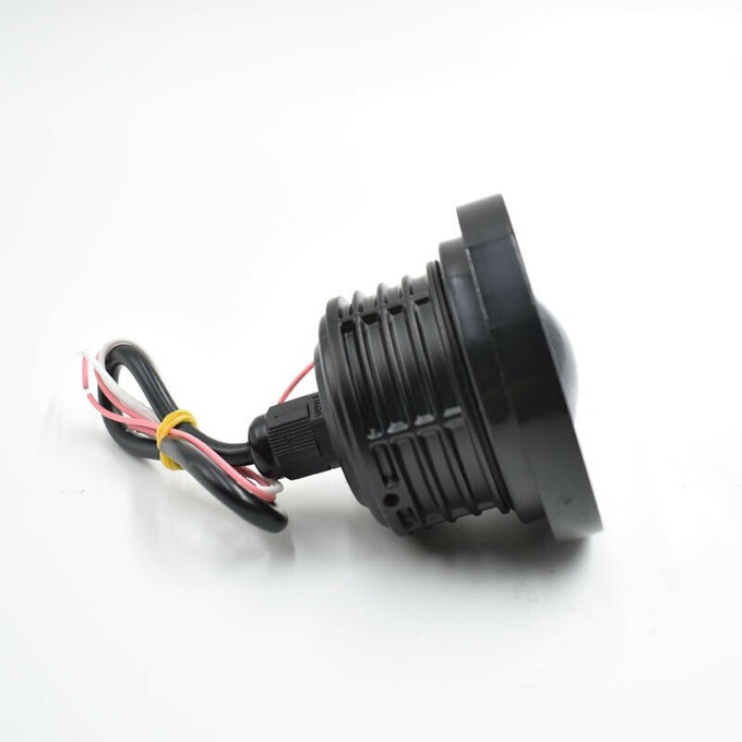 2PCS White 3 Inch LED Projector COB Angel Eye Fog Light Halo Ring Driving Lamp