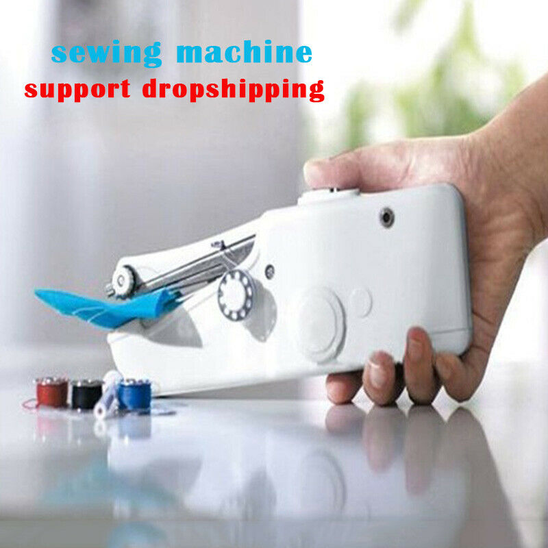 Mini Handheld Manual Sewing Machine Mini Portable Handy Home Sewing QuickJCDD