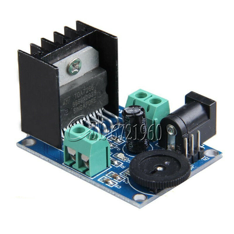 New DC 3 to 18V TDA7266 Power Amplifier Module Double Channel 5-15W