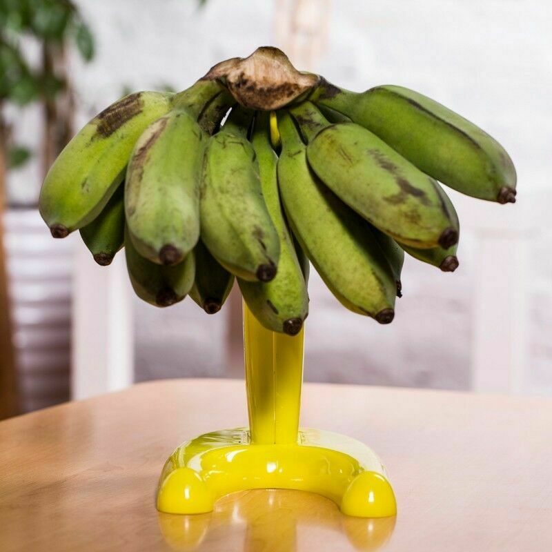Multi-functional Banana Display Stand Hook Tray Storage Holder Durable Rack Home