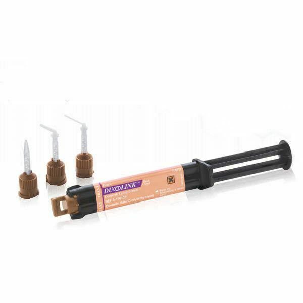 Dental BISCO DUOLINK dual-cured cement Dual-Syringe Base/Catalyst, 8g mixed