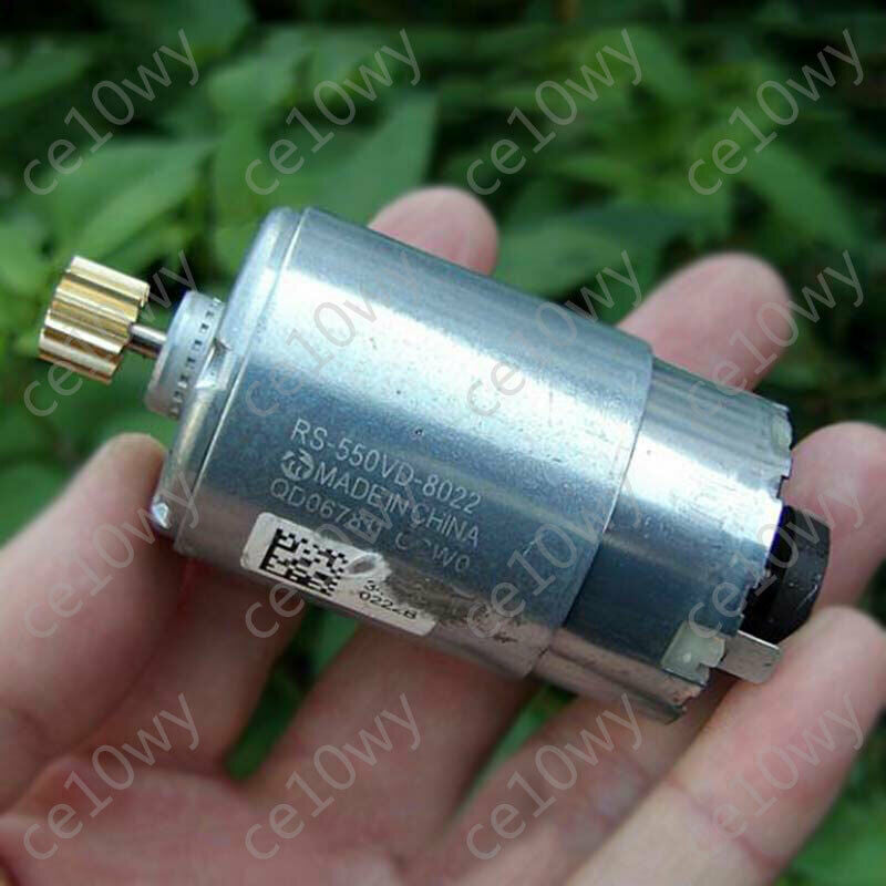 High Power DC Motor 6V-12V 18600RPM High Speed 550 Brushed Motor DIY Hand Drill