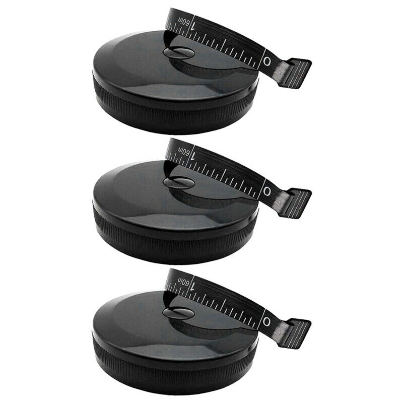 60-Inch 1.5M Soft Retractable Tape Measure, Pocket, Body Tailor Sewing Craft TO8