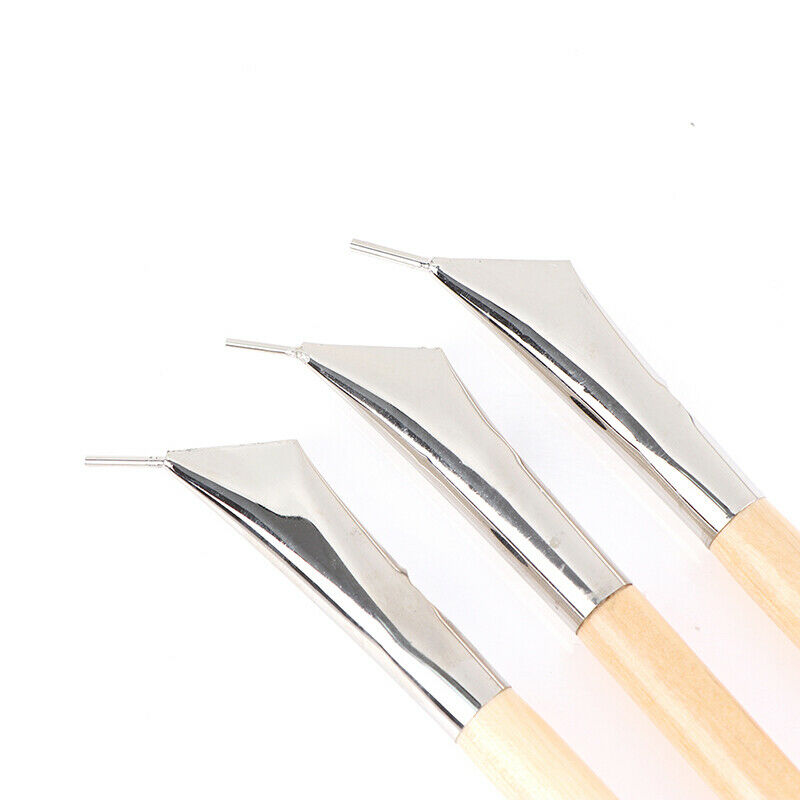 3pcs/Set Carving Clay Pottery Ceramic Tool Wax Printing Pens Batik Wax To.l8