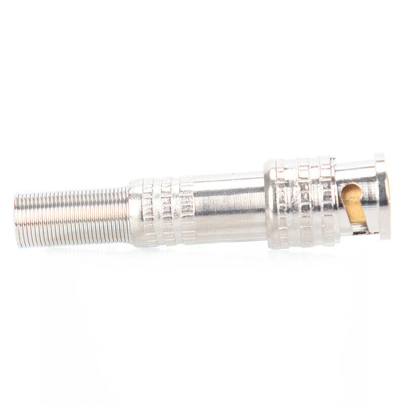 10x BNC Q9 Male Plug for RG59 Coaxial Cable CCTV Copper Solderless  Co TdJCA Xz