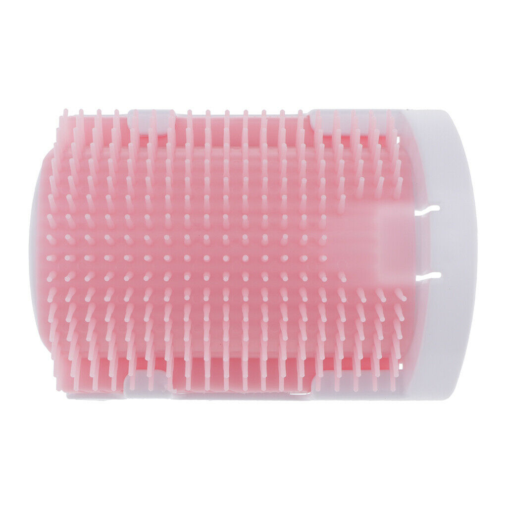 Pet Cat Wall Corner Grooming Massage Self Groomer Brush Cat Hair Clean Tools