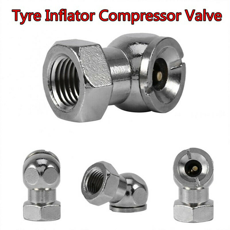 1/4 inch NPT Car Tyre Inflator Valve Connector Air Chuck Ball Tire Clip L.l8
