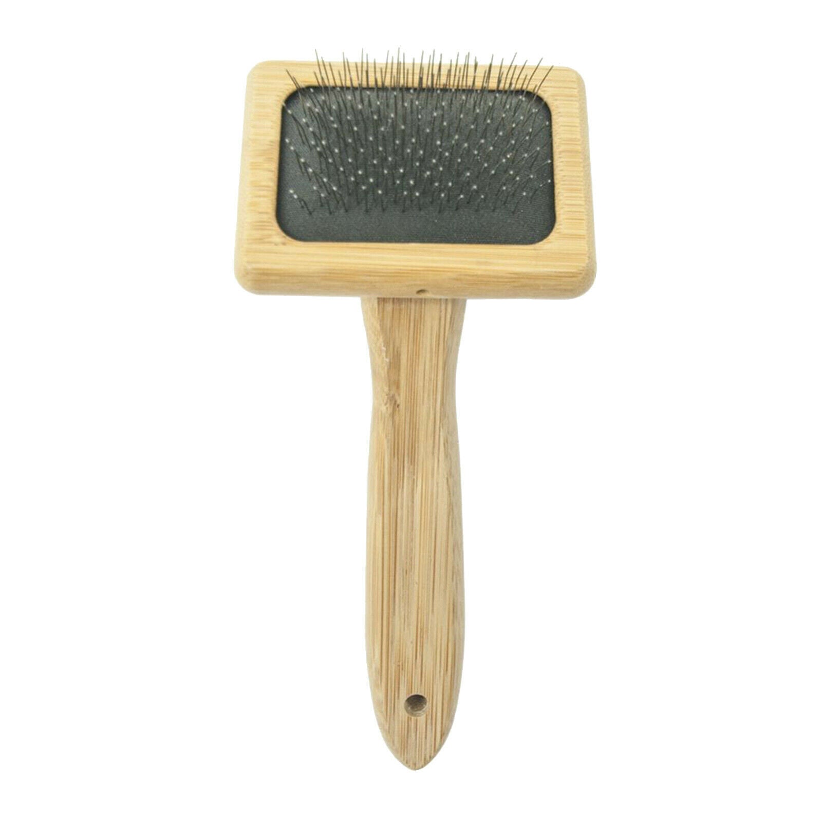 Small Sheepskin Rug Brush Slicker Wooden for Hide & Pelt Care & Cleaning