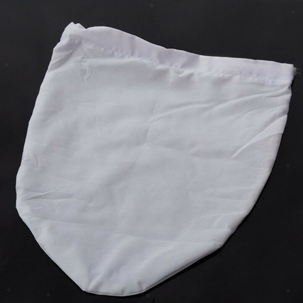 5" Cloth Strainer Filter Sock Bag Home Coffee Soup Filter Bag Reusable White