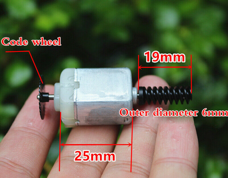 DC12V band Code wheel DC motor 130 micro motor DIY small permanent magnet motor