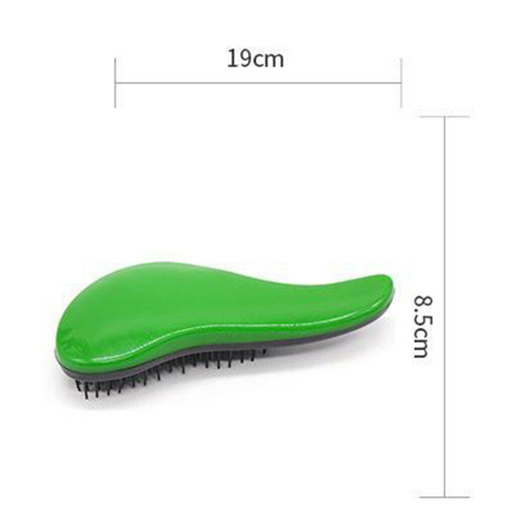 Hair Brush  Free Hair Combs Unique Handle Detangling Comb Yellow