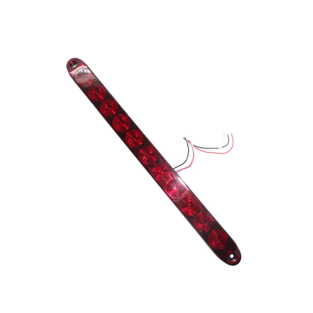 Red ID BAR Marker Light, 15 inch 11 LED Trailer Sealed Light Truck and Trailer