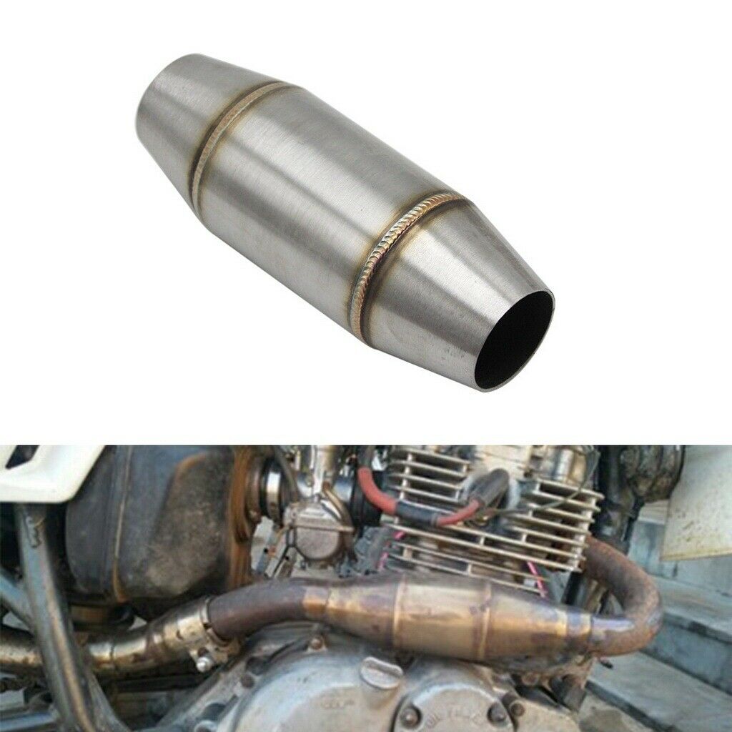 Rustproof 35mm 1.38" Exhaust Muffler Kit Durable Universal For Motorbike