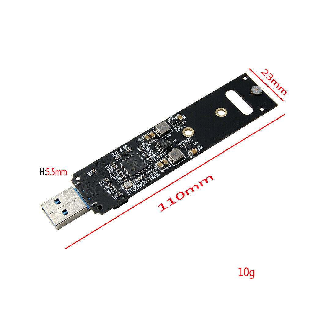 M.2 NVME SSD to USB 3.1 Adapter PCI-E to USB-A 3.0 Solid State Drive Converter