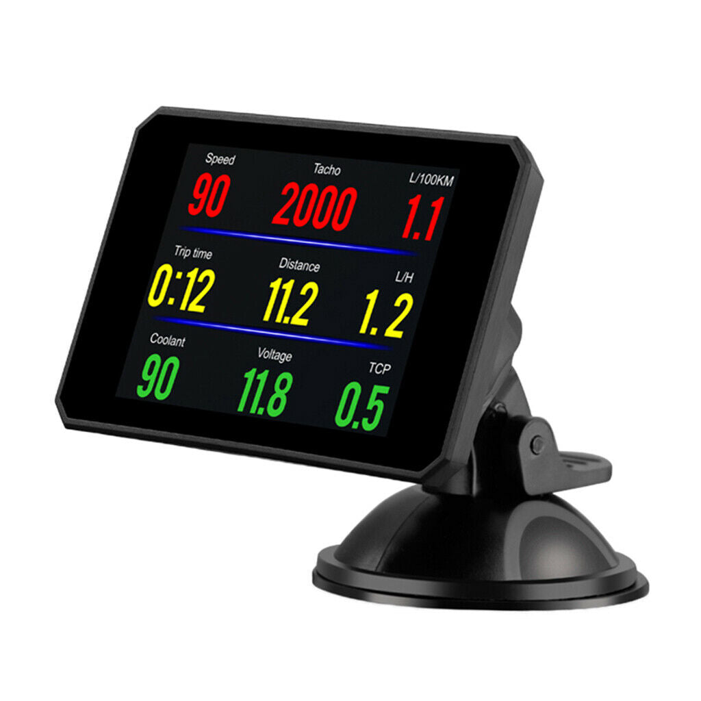 P16 OBD Hud Car Speed   Computer Speedometer Windshield Projector