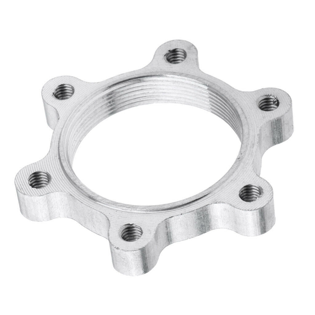 Heavy duty bicycle freewheel threaded hubs, disc brake discs