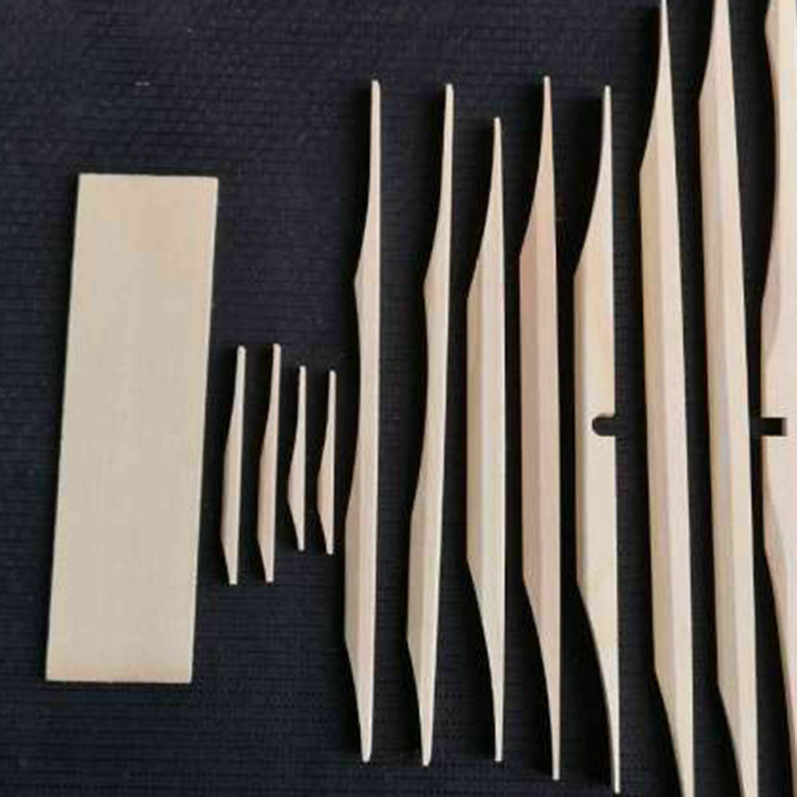 24 Pcs Spruce Bracewood Kit for Acoustic Classical Guitar Maker Supply DIY