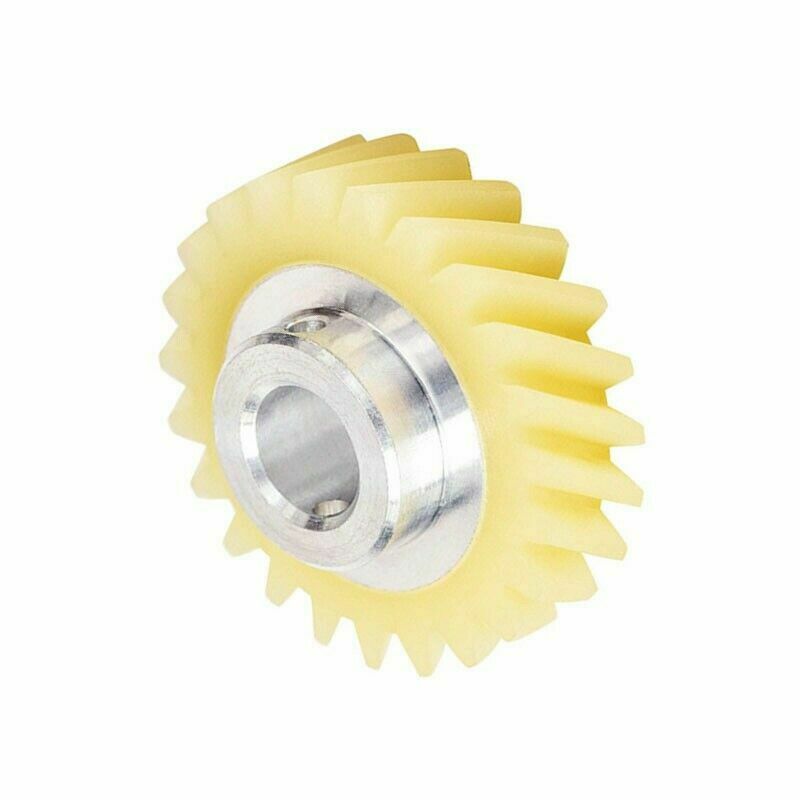 For Artisan Mixer Worm Gear+A Pair of Replacement Carbon Motor Brushe 1set New