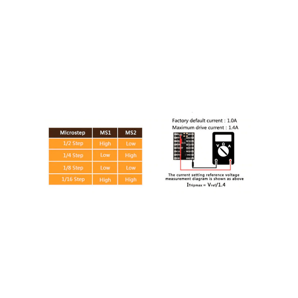 Tmc2208Stepper Motor Driver Module Printer Accessories Can Replace Tmc2100Driver