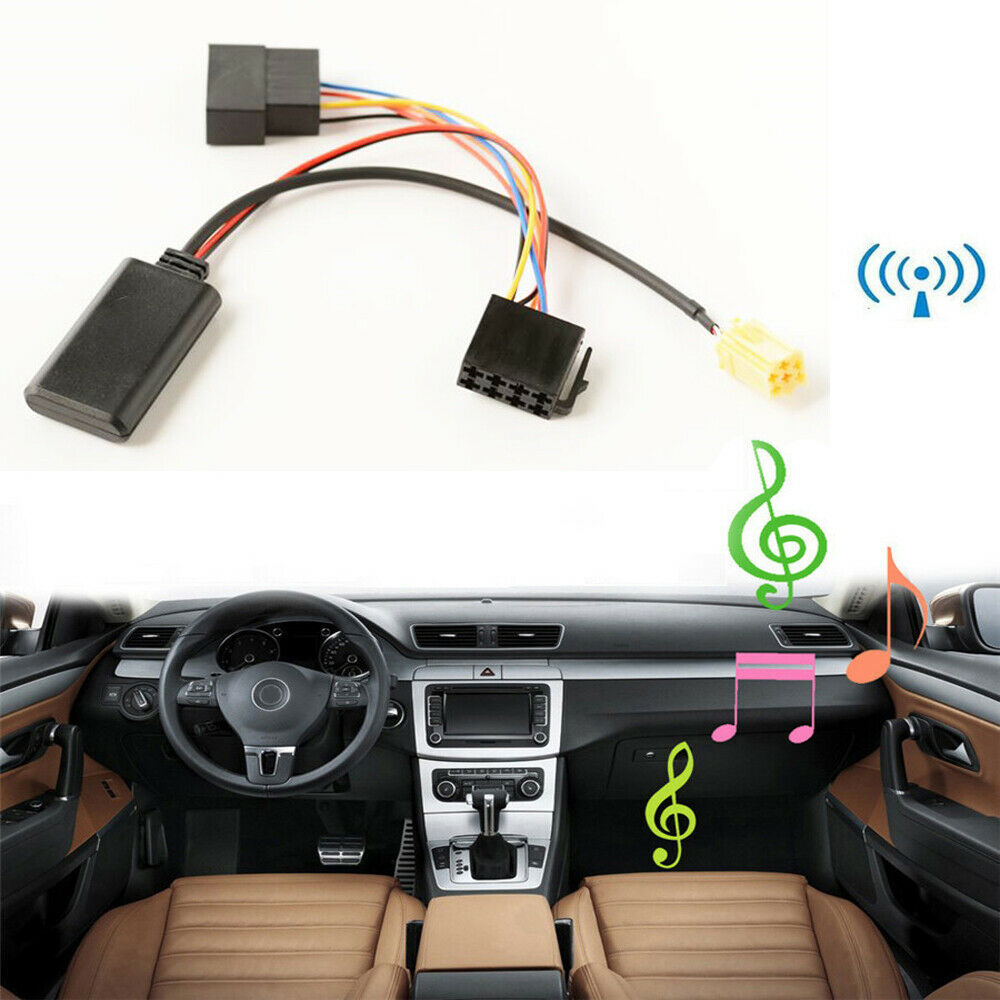 Car Wireless Audio AUX-IN Wiring Lossless Adapter For Mercedes-Benz SMART451